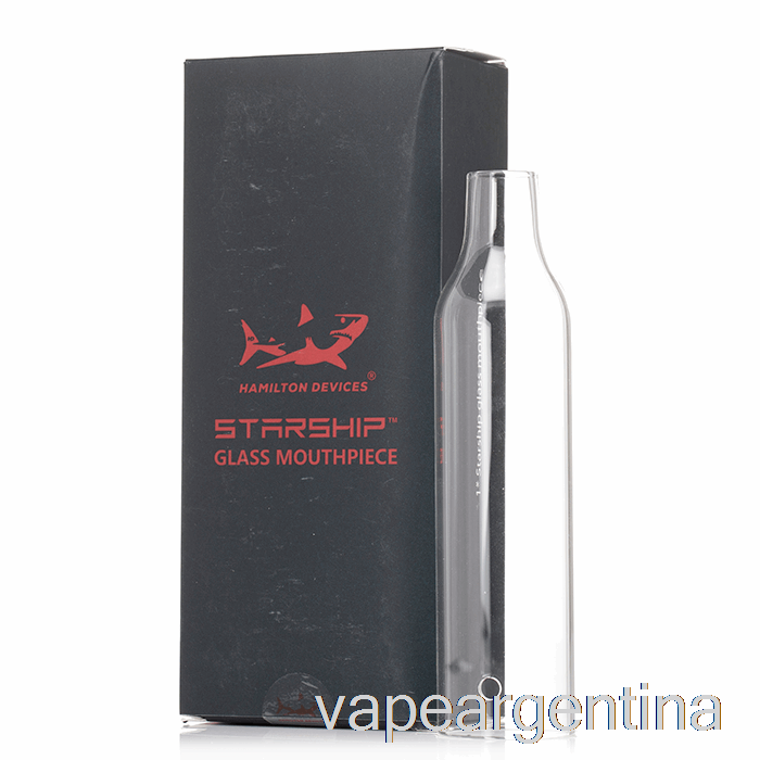 Dispositivos Hamilton Starship Boquilla De Vidrio Accesorio Vape Descartable